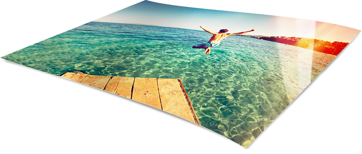 Das Fujifilm Glanz überzeugt mit einer besonderen Farbbrillanz und intensiven Schwarztönen.