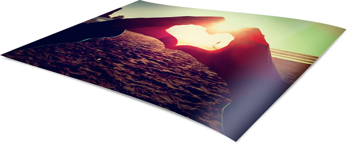 Das Fujifilm Silk | Portrait ist bekannt für das leichte Seidenraster und dem Copyright Vermerk auf der Rückseite.